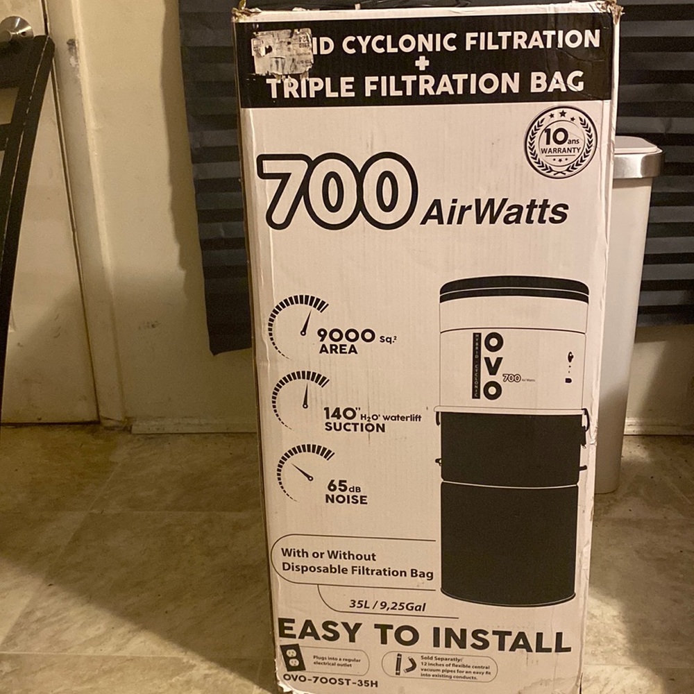 OVO CYCLONIC Filtration System Full Set Up *New In Box*